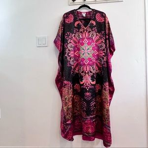 SANTE CLASSICS vintage caftan One Size maxi dress